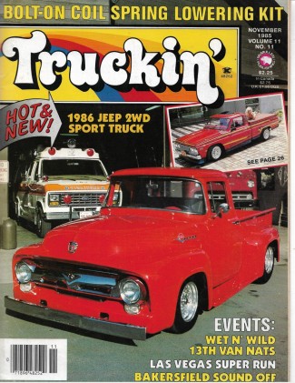 TRUCKIN' 1985 NOV -